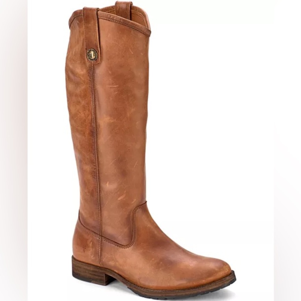 Frye Melissa Western Knee High Leather Boots 👢